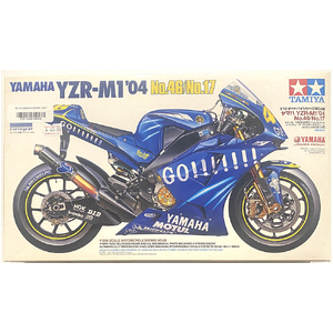 PRE-OWNED - Tamiya 14098 - Yamaha YZR-M1 '04 (No.46/No.17) 1:12 Scale Model Plastic Kit