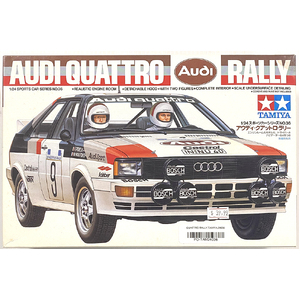 PRE-OWNED - Tamiya 24036 - Audi Quattro Rally 1:24 Scale Model Plastic Kit
