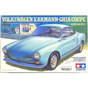 PRE-OWNED - Tamiya 24138 - Volkswagen Karmann Ghia 1:24 Scale Model Plastic Kit