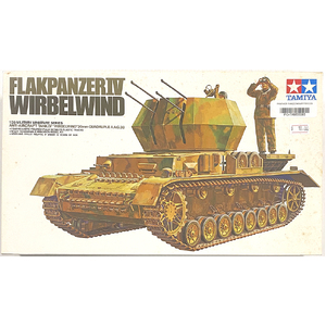 PRE-OWNED - Tamiya 35085 - Flakpanzer IV Wirbelwind 1:35 Scale Model Plastic Kit