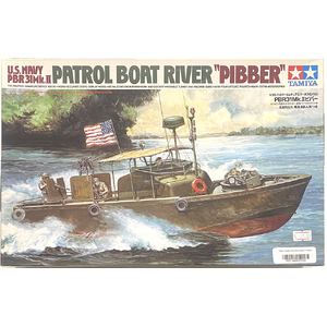 PRE-OWNED - Tamiya 35150 - U.S. Navy PBR 31 Mk.II Patrol Boat River "Pibber" 1:35 Scale Model Plastic Kit
