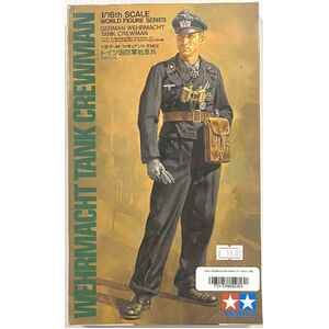 PRE-OWNED - Tamiya 36301 - Wehrmacht Tank Crewman 1:16 Scale Model Plastic Kit