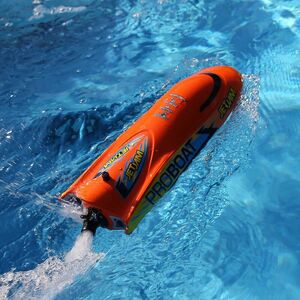 Jet Jam V2 12" Self-Righting Pool Racer Brushed RTR, Orange