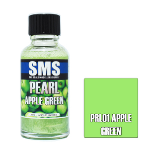 SMS PRL01 Pearl Acrylic Lacquer Apple Green Paint 30ml