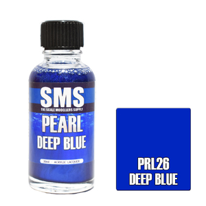 SMS PRL26 Acrylic Lacquer Pearl Deep Blue Paint 30ml