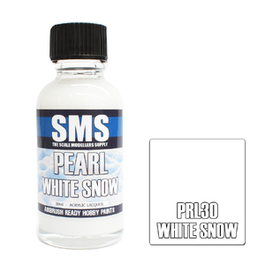 SMS PRL30 Pearl White Snow Paint 30ml