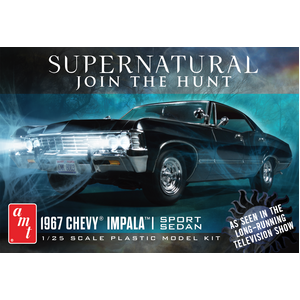 AMT1124 1967 Chevy Impala 4-door Supernatural 1:25 Scale Model Kit