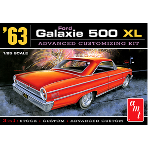 AMT 1186 1963 Ford Galaxie 1:25 Scale Model Plastic Kit