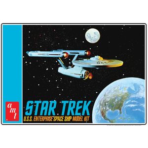 AMT 1296 Star Trek Classic U.S.S. Enterprise 1:650 Scale Plastic Model Kit