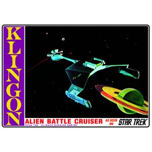 AMT 1428 Star Trek: The Original Series Klingon Battle Cruiser 1:650 Scale Model Kit