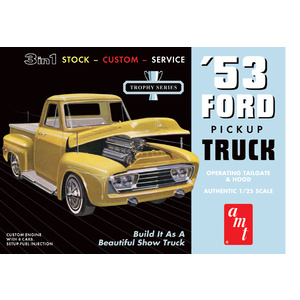 AMT 882 1953 Ford Pickup 1:25 Scale Model