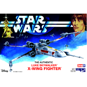MPC 948 Star Wars: A New Hope X-Wing Fighter (Snap) 1:63 Scale Plastic Model Kit
