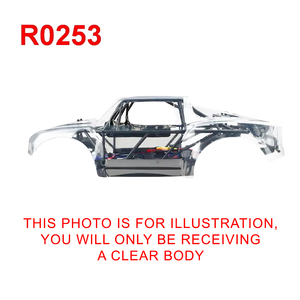 River Hobby R0253 Clear Body suit Cobra Blast 2.0