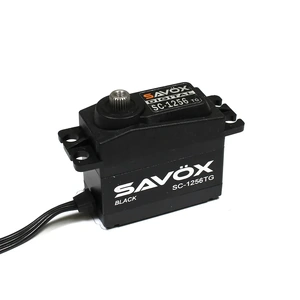 Savox SC1256TG-BE - Black Edition Standard Size 20kg Coreless Digital Servo