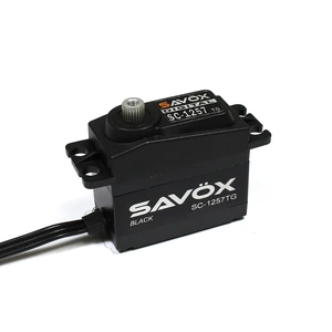 Savox SC1257TG-BE - Black Edition Standard Size 10kg Coreless Digital Servo