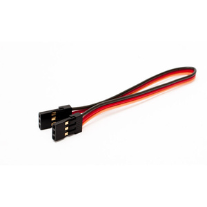 Servo Extension Lead: Male to Male 6" Heavy-Duty SPMA3041