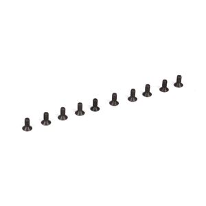 TLR 235003 Flat Head Screws M2.5x6mm, 10pcs