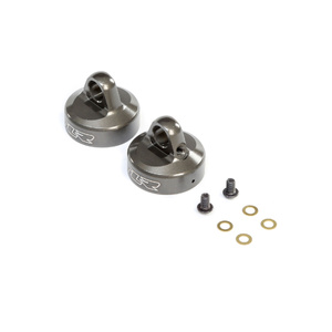 Losi TLR243040 16mm Bleeder Shock Cap Aluminum, 2pcs: 8X, 8XE