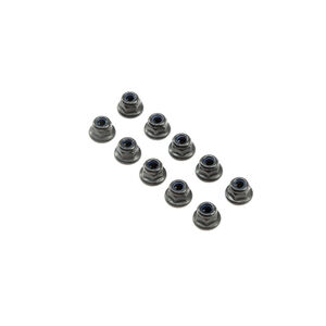 TLR 245016 M3 Flanged Lock Nuts, 10pcs